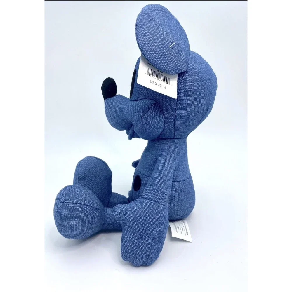 Disney Mickey Mouse Limited Edition American Eagle AE Denim Blue Stuffed Toy NWT